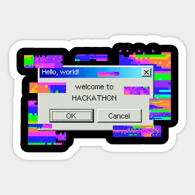 welcome hackathon Sticker by rafaelwolf